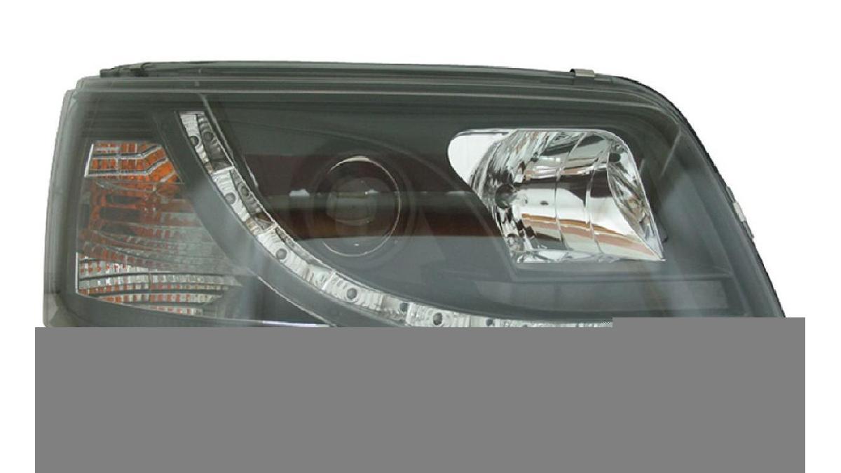Set+de+phares+incl.+DRL+sur+mesure+pour+Volkswagen+T5+2003-2010+-+Noir